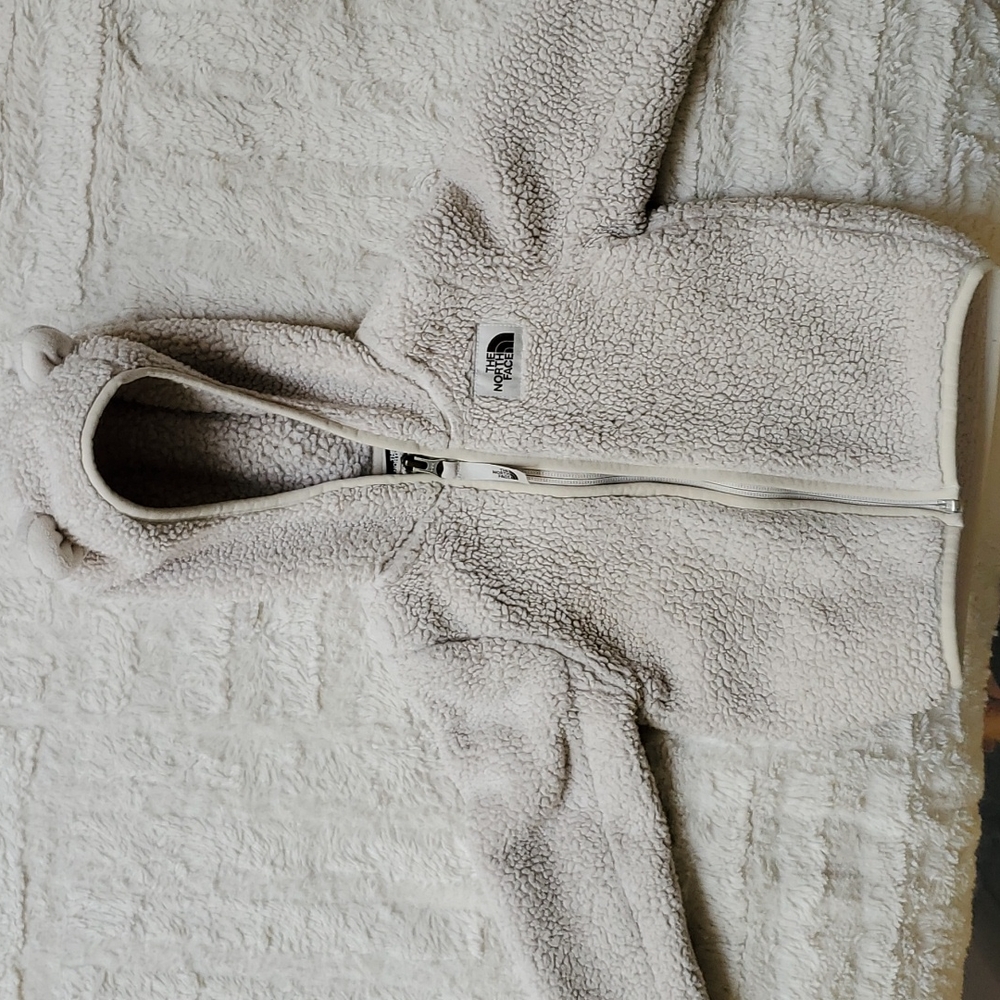 The North Face Campshire bear Hoodie in Oatmeal